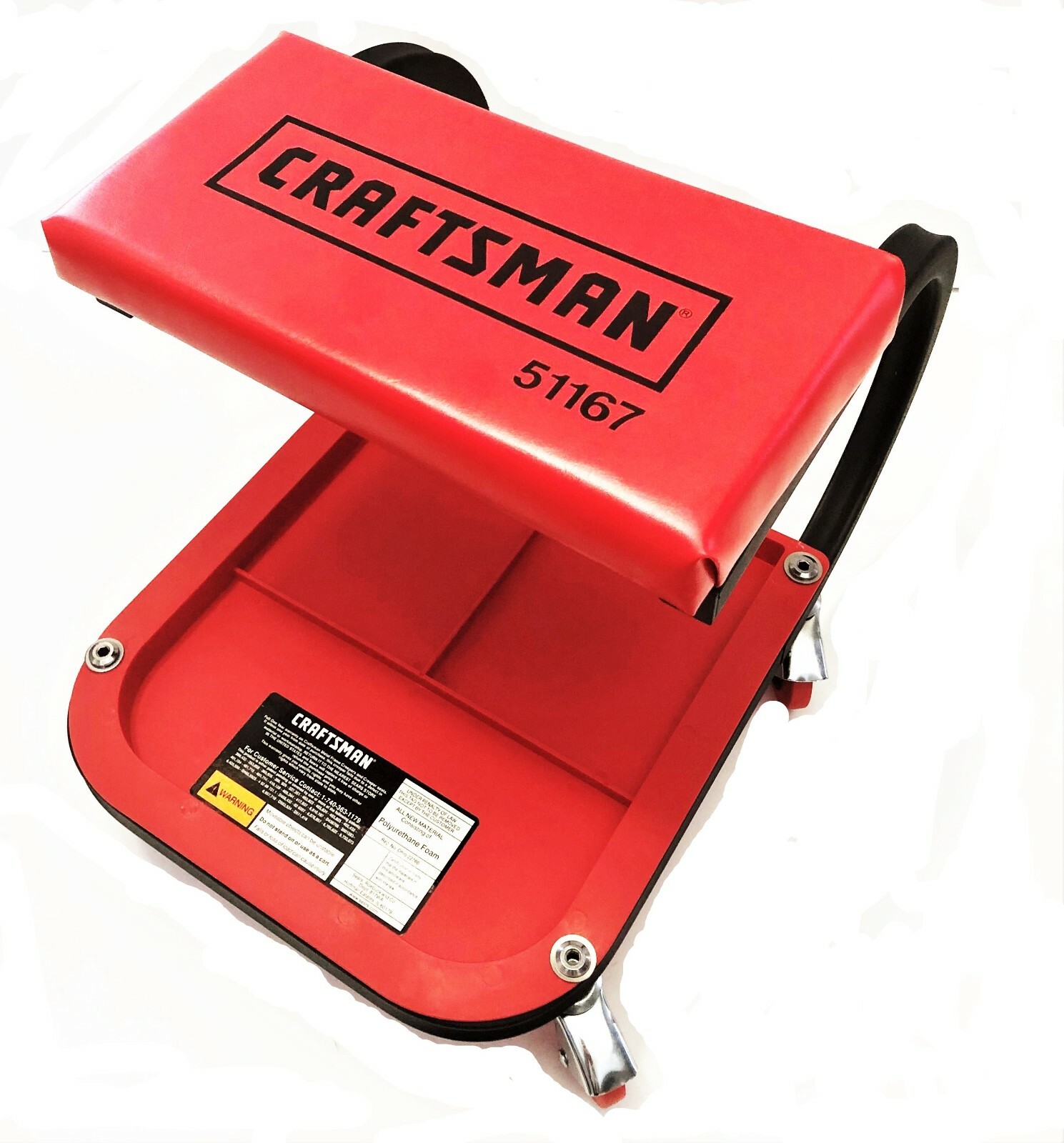 CRAFTSMAN AUTOMOTIVE ROLLER SEAT MECHANIC CREEPER CHAIR ROLLING STOOL  951167