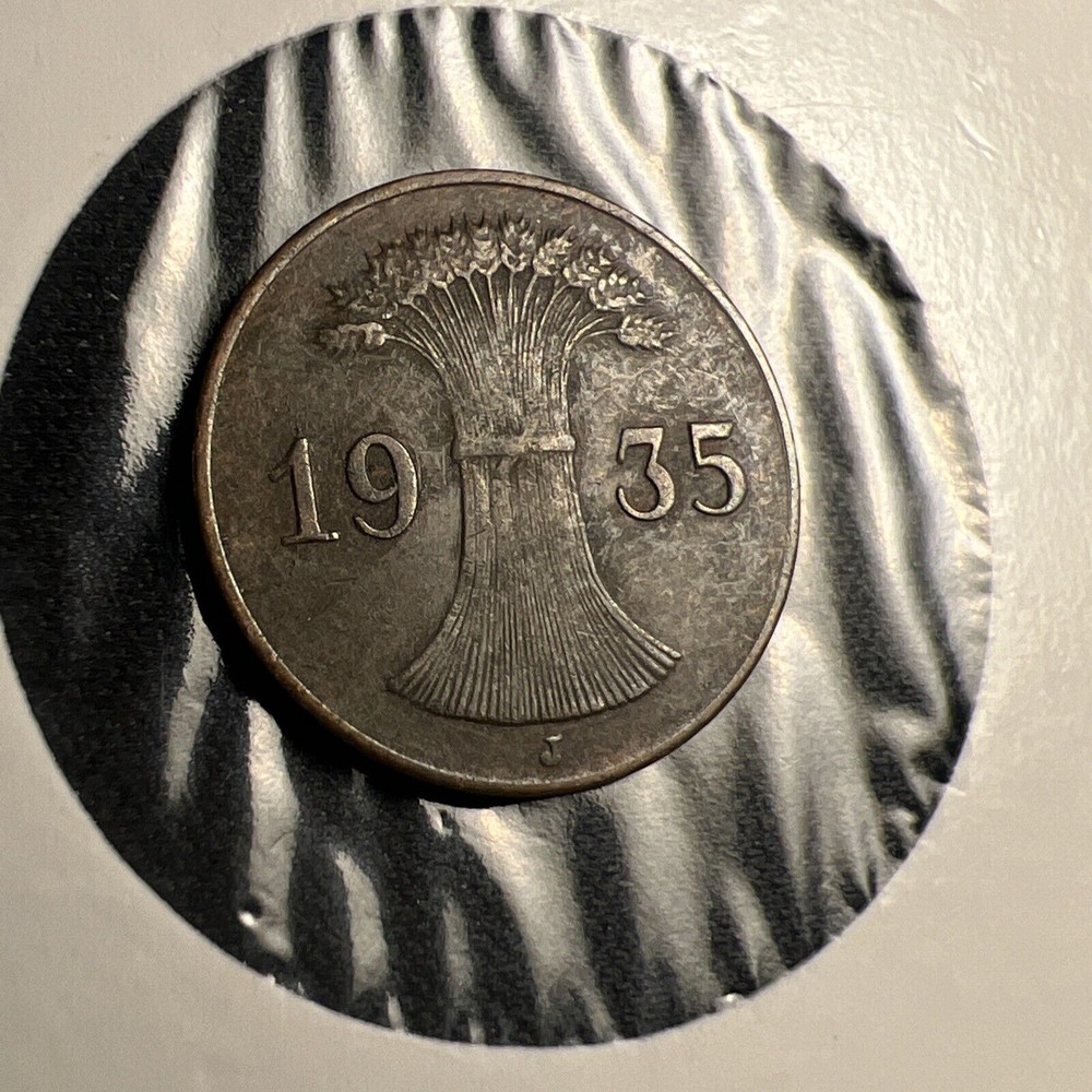 1935 J Germany 1 Lower Mintage X486