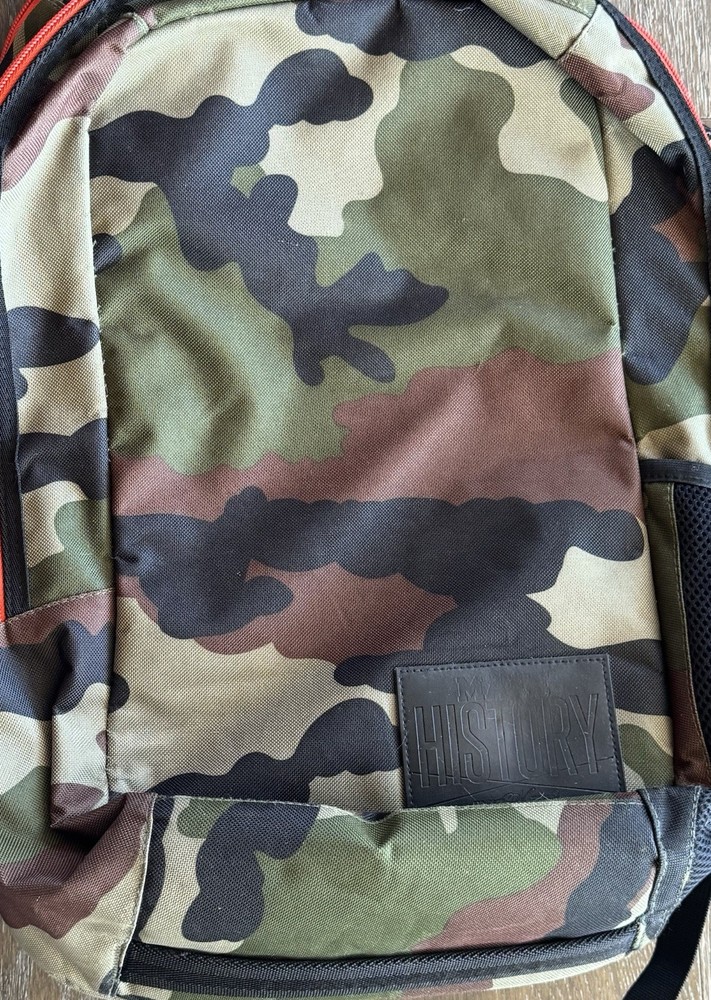 Flag Nor Fail Backpack Camo Bag Make History Multiple Pockets Waterproof Pouches