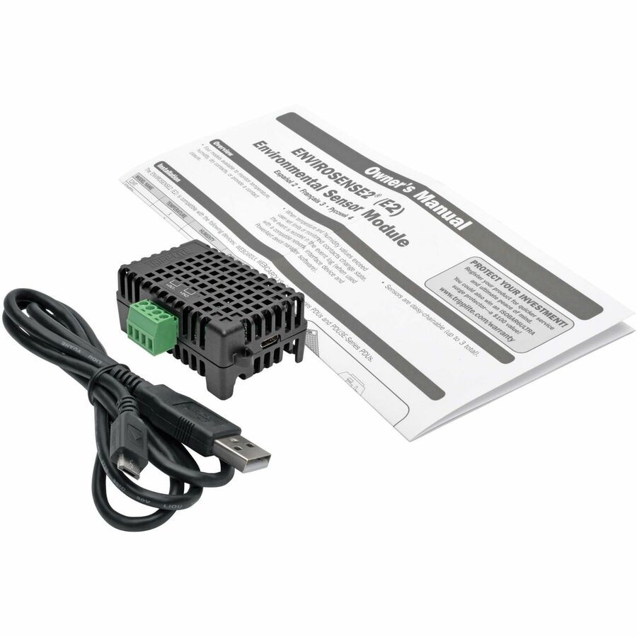 Eaton Tripp Lite EnviroSense2 E2MTHDI Temperature & Humidity Sensor TAA