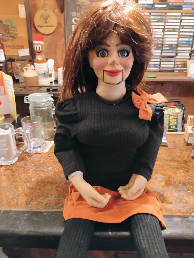 pro style ventriloquist dummy puppet doll figure