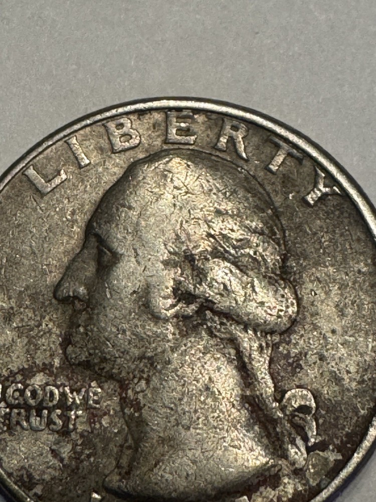 RARE 1974 QUARTER, NO MINT MARK ERROR, MULTIPLE LETTER ERRORS