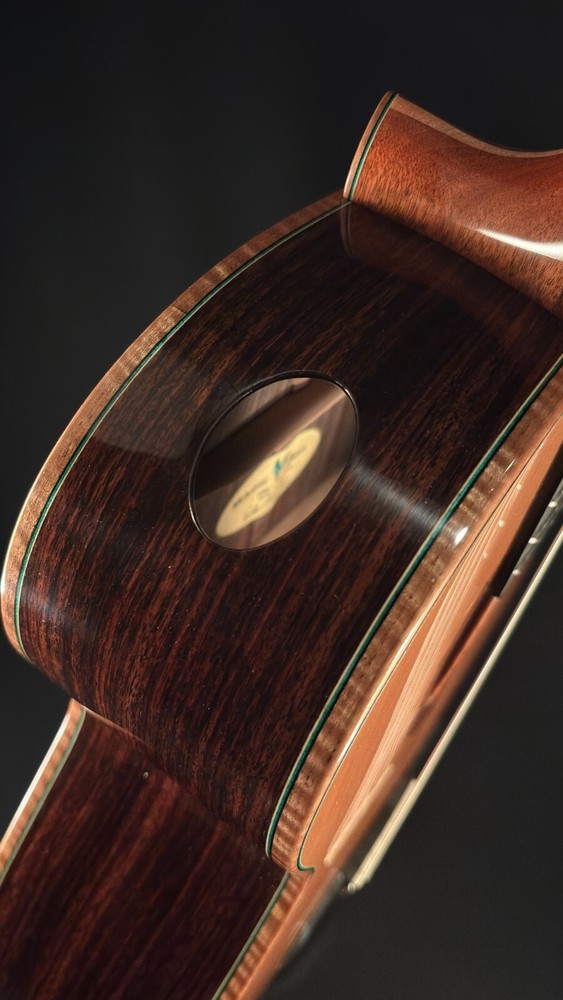 2017 Rick Micheletti "Baritone" nylon string guitar #1703