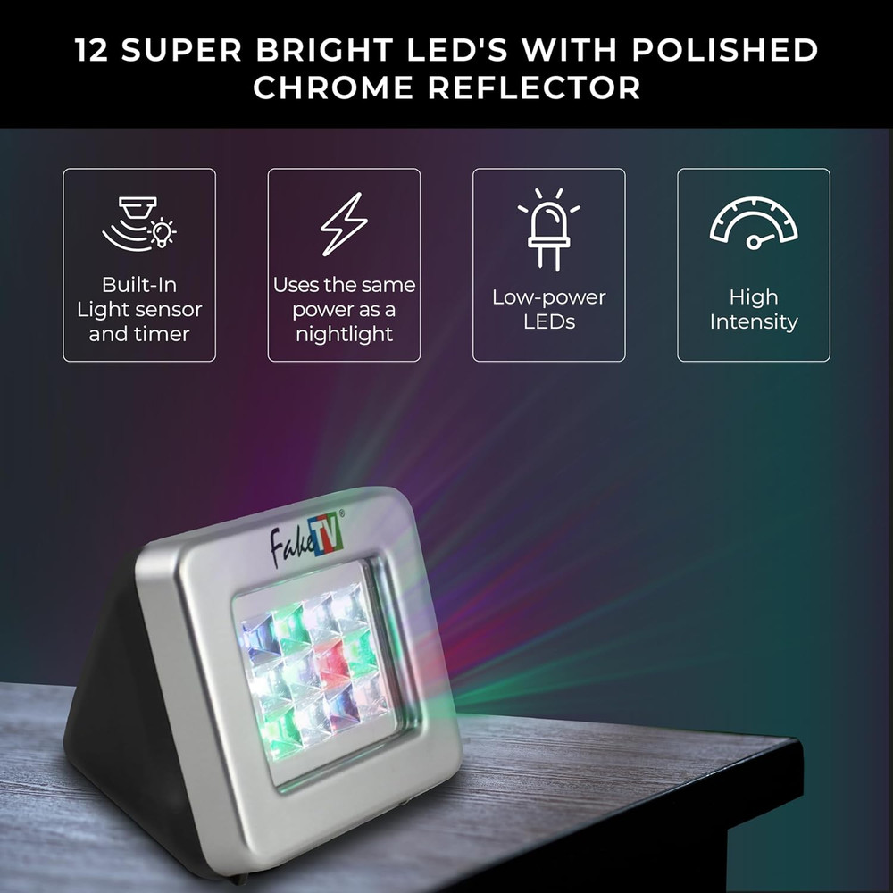 FTV-11 - Advanced Burglar Deterrent Device – Widescreen Realistic Television Sim