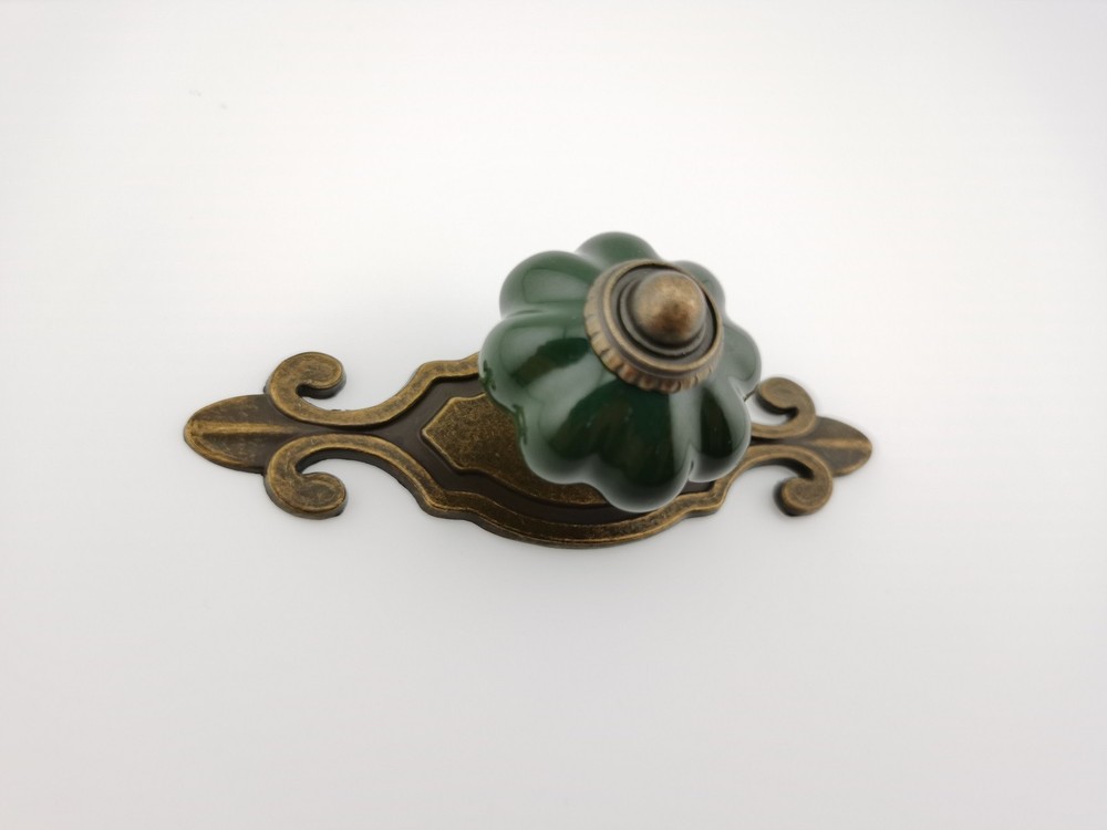 Antique bronze Kitchen Cabinet Knobs Drawer Knob Pull Handle Ceramic Knobs