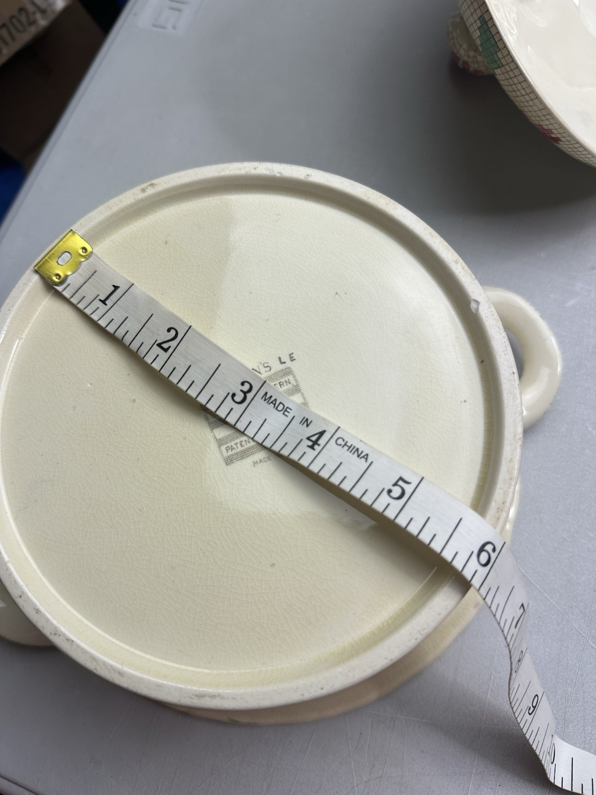 Antique Mason's Ironstone Sample Pattern "Palliser" Lidded Art Deco Tureen