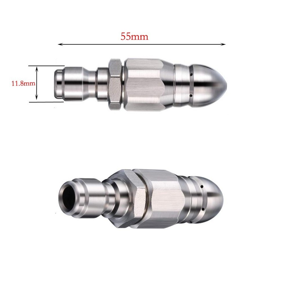 5000 PSI Nozzle Drain Cleaner Easy Connection Effective Blockage Resolution