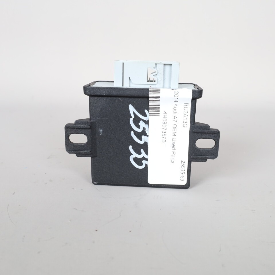 2014 Audi A7 Headlight Range Control Module 4H0907357B OEM