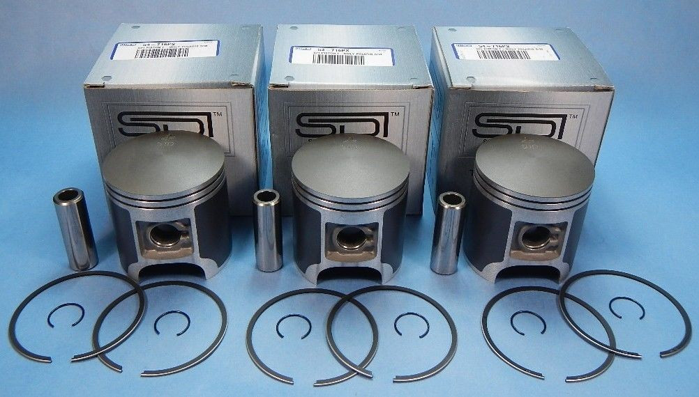 NEW POLARIS 600 TRIPLE PISTONS TOP END GASKET KIT 1995-2000 95-00 XC XCR XLT SP