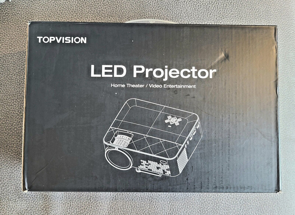 TopVision LED Home Theater Projector