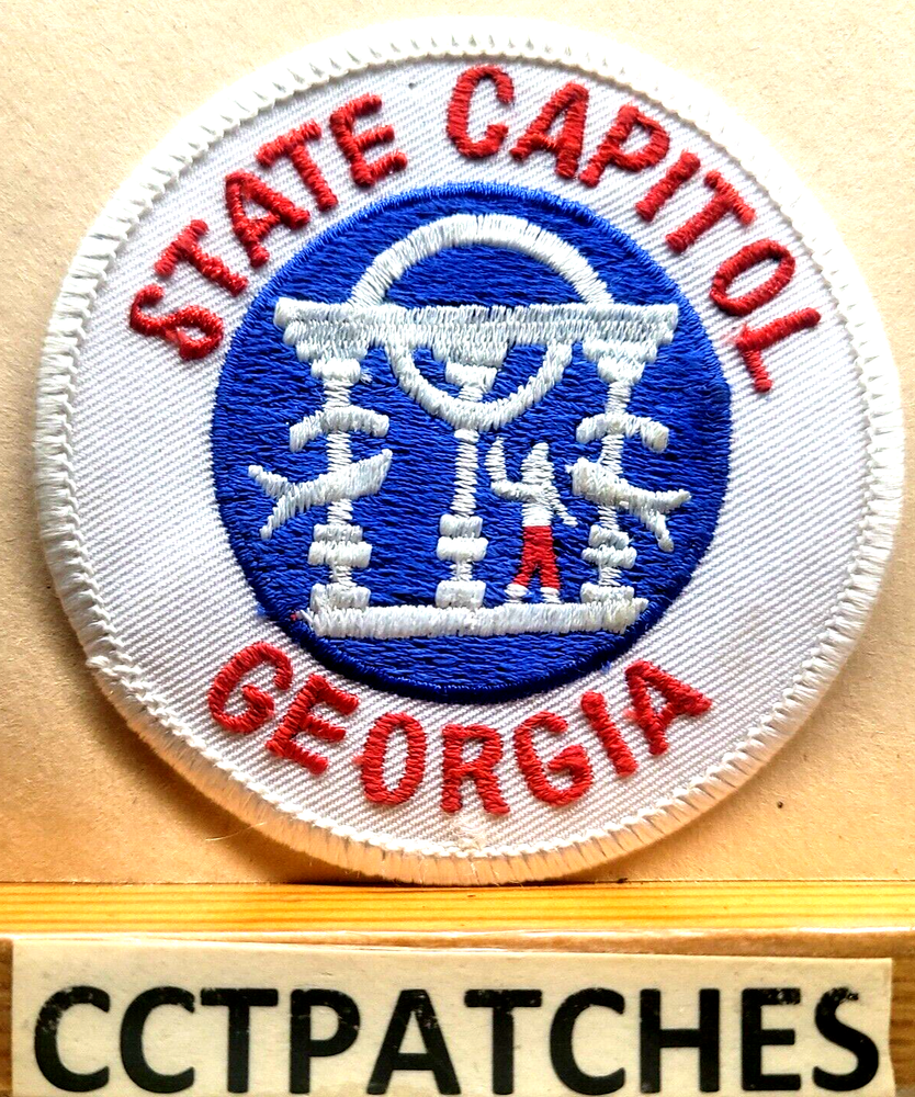 STATE CAPITOL GEORGIA POLICE SHOULDER PATCH GA