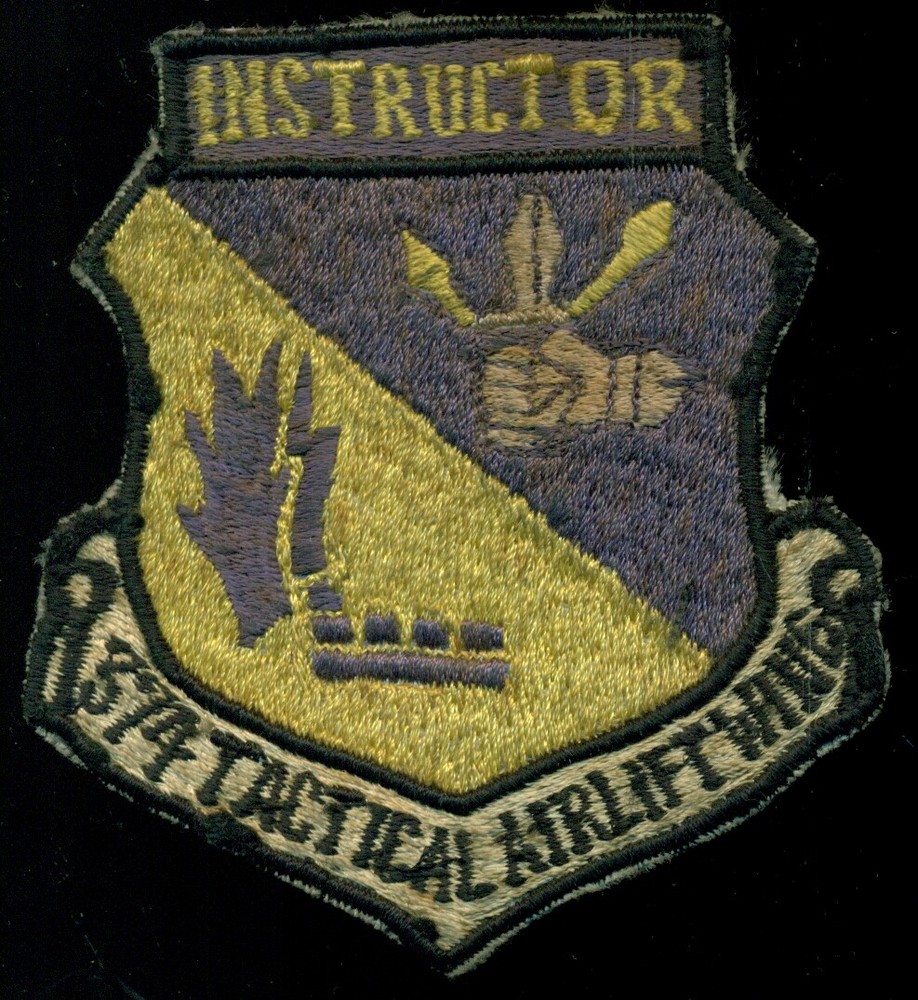 USAF 374th Tactical Airlift Wing Instructor Patch C-10