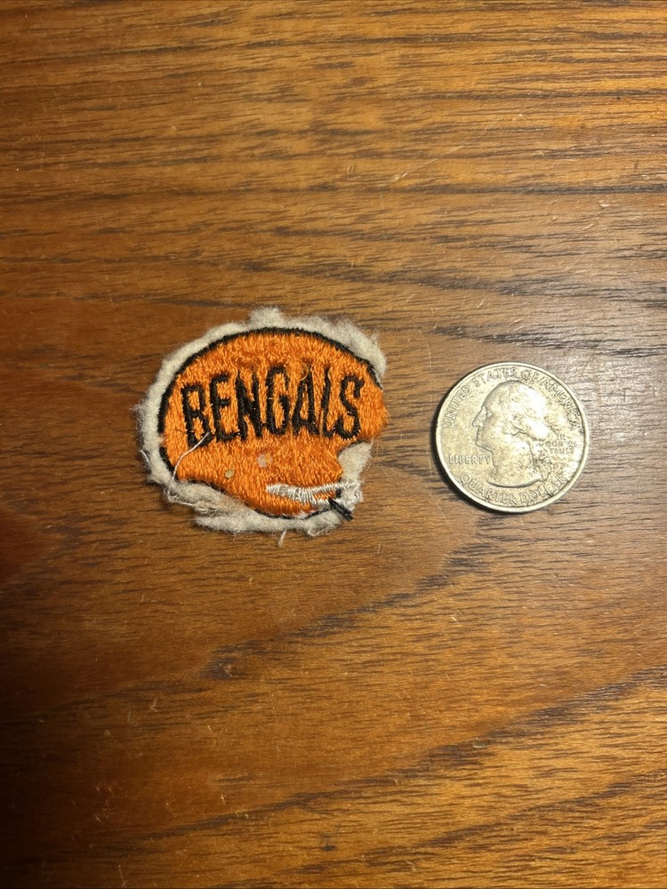 Small Vintage Bengals Patch Rough Condition