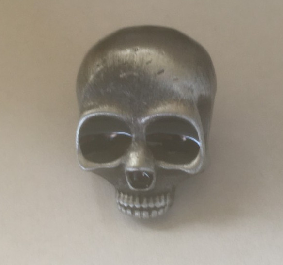 German Skull  badge