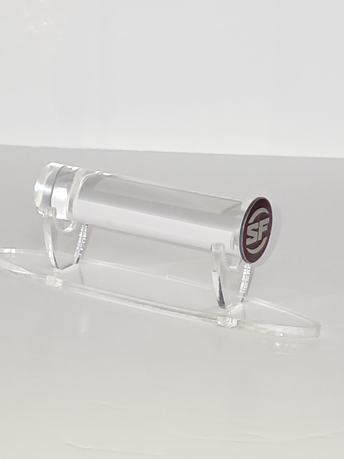 Handgun Firearm Gun Safe Shelf Display Rod - 7/8" SureFire (SF) Enamel Topper