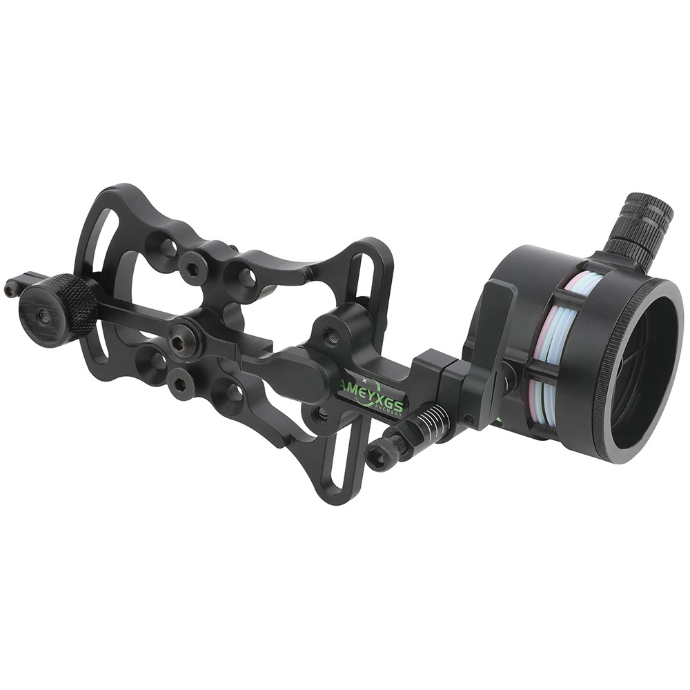 Precision Adjustable 2 Pin Bow Sight Lightweight Aviation Aluminum Universal