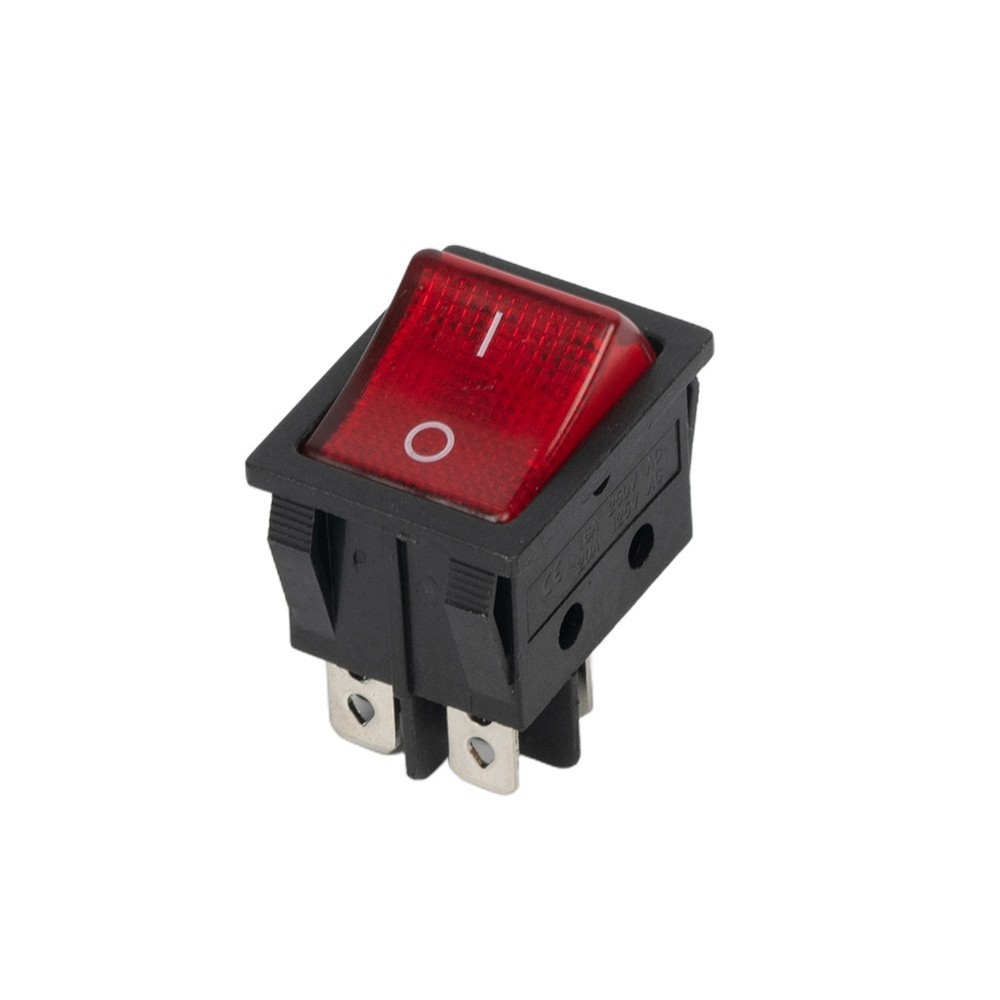 16A 250VAC / 20A 125VAC Rocker Switch 2 Position Accessory KCD4 Practical