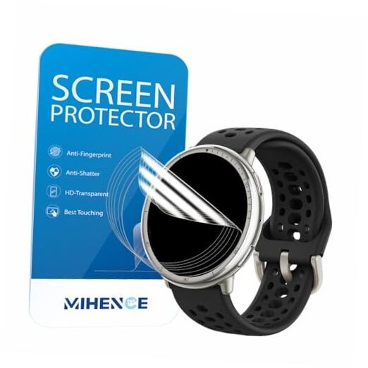 Screen Protector Compatible for Amazfit Active 2 Round Smartwatch, TPU HD