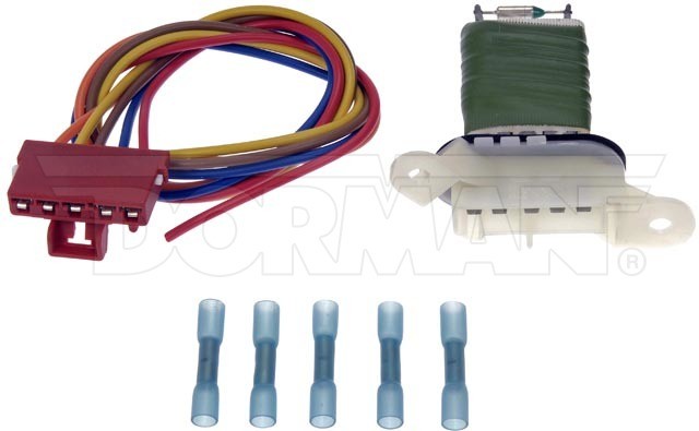 Hummer H3 Heater Blower Motor Resistor Kit Replaces OEM 10397098 Dorman 973-510