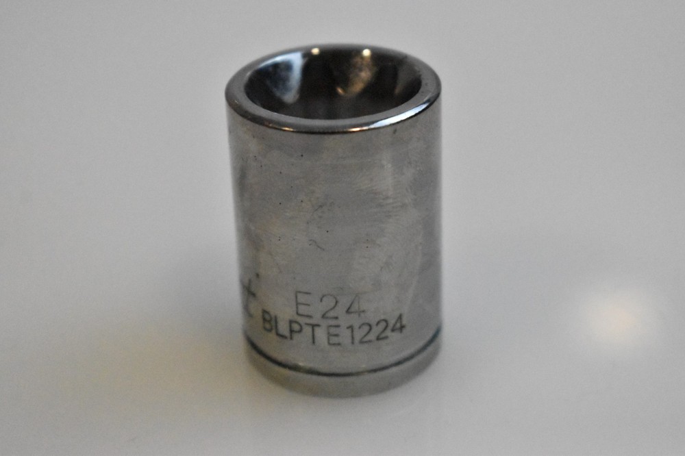 Blue Point Tools BLPTE1224 TORX E24 External Socket 1/2" Drive Chrome