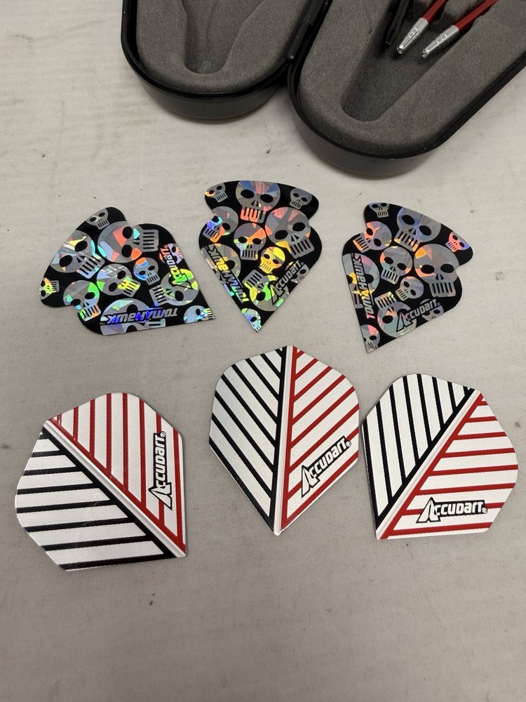 Accudart Pro Series Dart Set With Case Missing Pieces