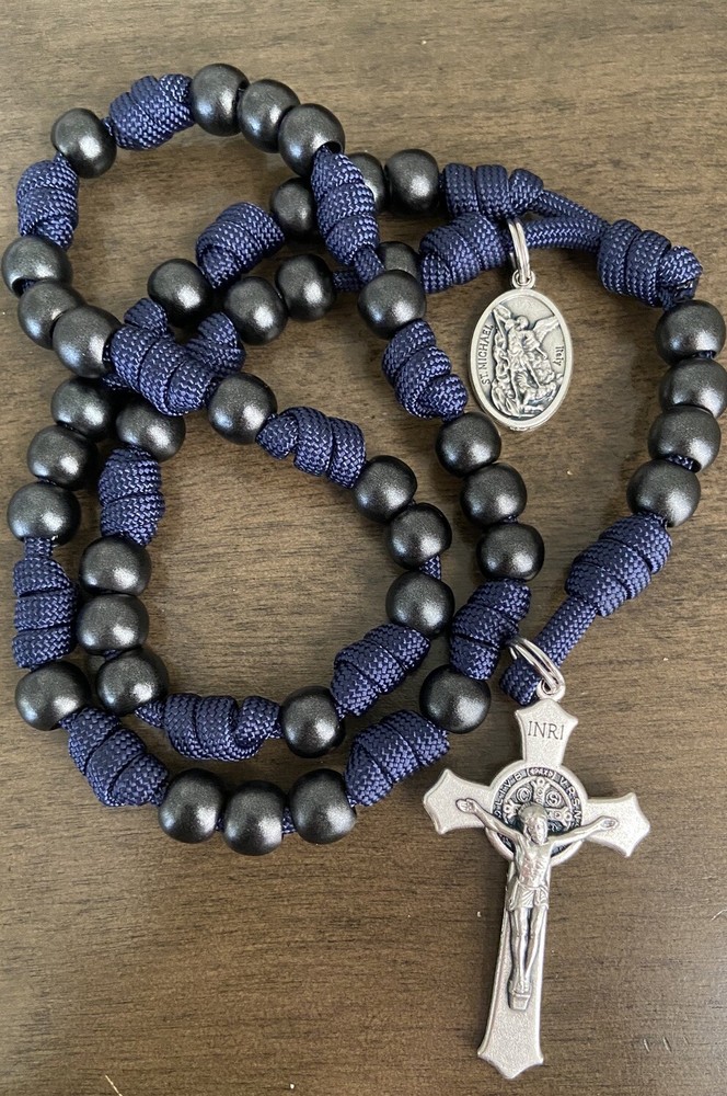 St. Michael Chaplet, Catholic Chaplet, Durable Rosary- Handmade