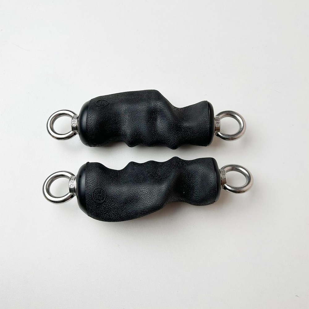 KORIKAHM Cable Machine Attachment with Upgraded Ergonomic Double ring handle