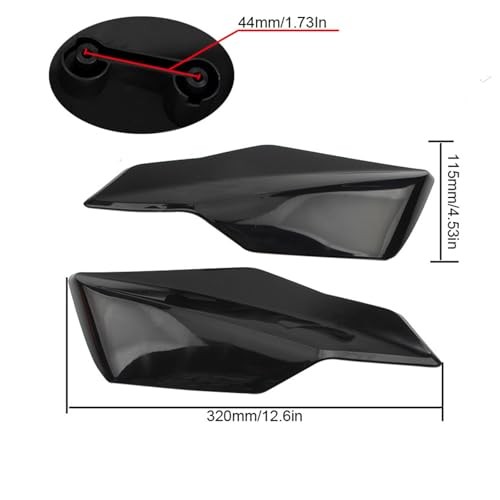 Motorcycle Handguards PP Plastic Handlebar Protector Wind Cold Hand Oranger