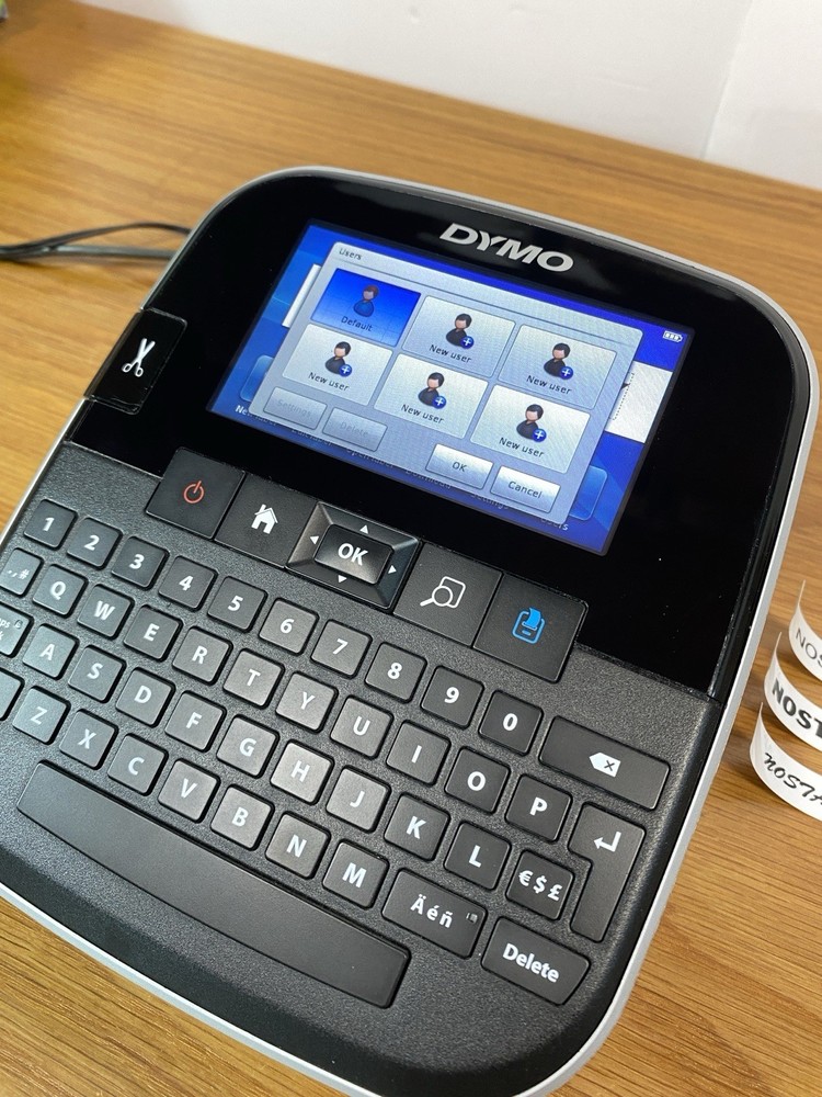 Dymo LabelManager 500TS Touchscreen Thermal Label Printer (EX)