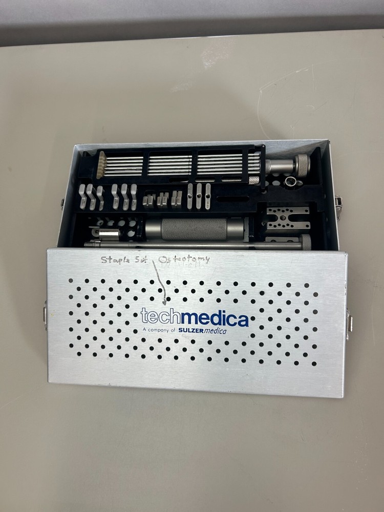 Tech Medica Complete Osteotomy Instrument  Set w/ Container
