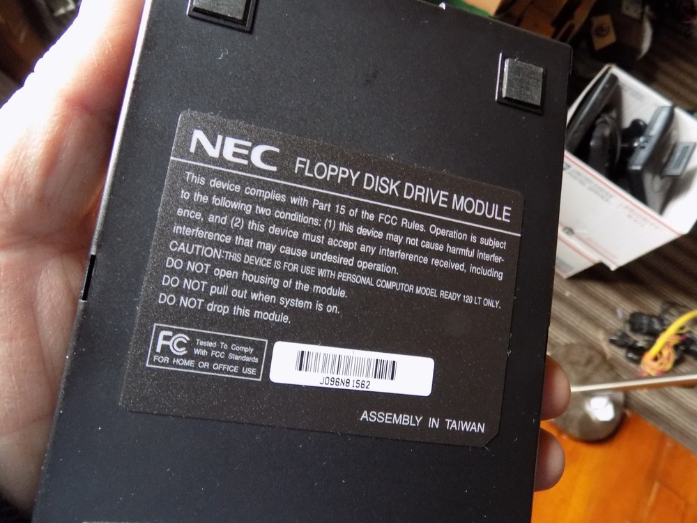 NEC External 3.5" Floppy Disk Drive Module