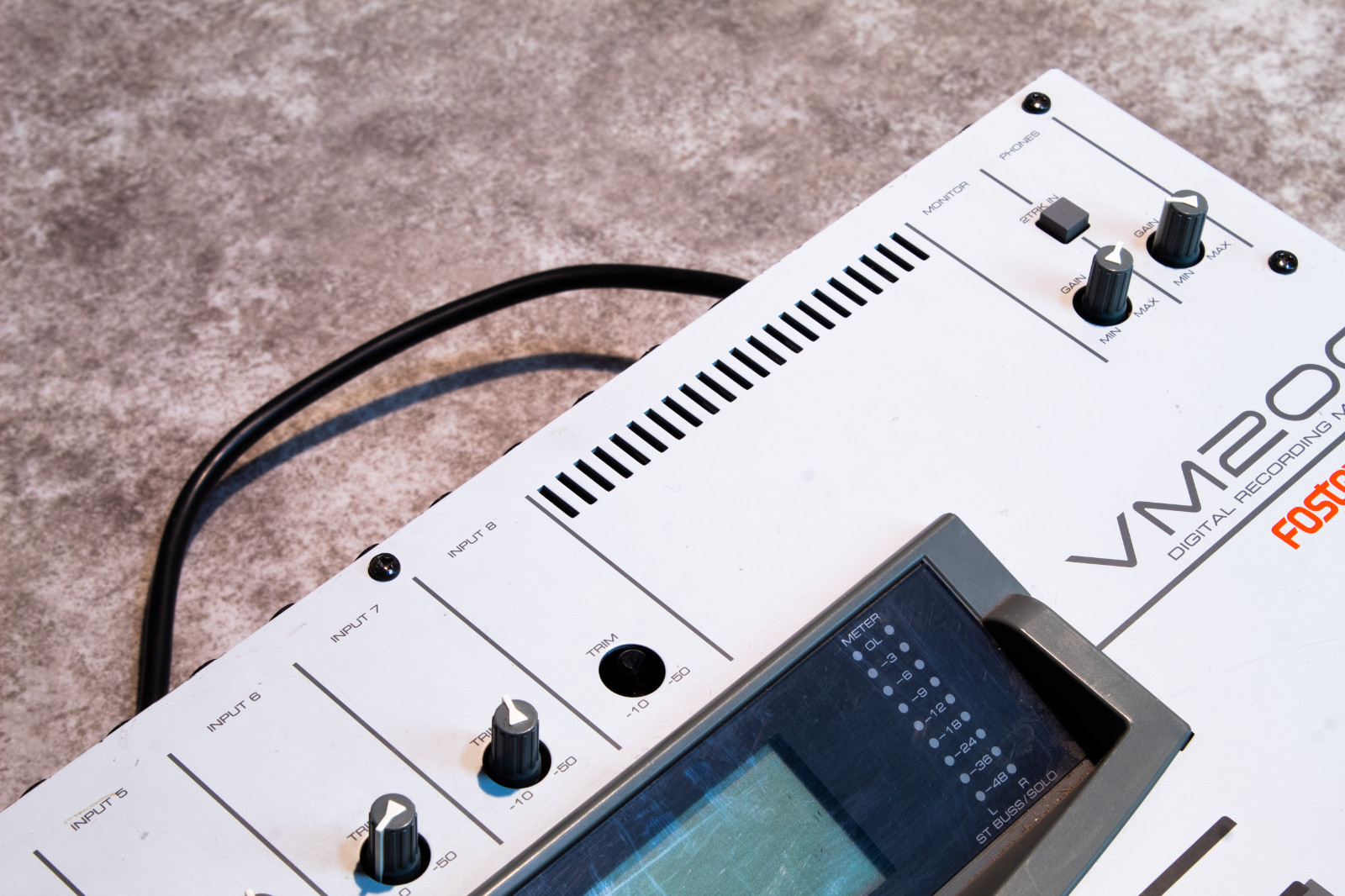 Fostex VM200 Digital Recording Mixer Powers Up