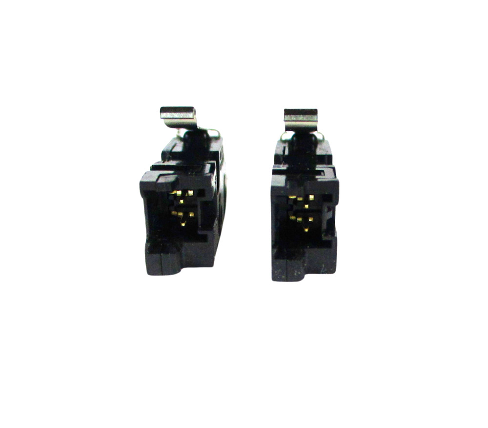 2pcs Omron Electronic Components D3M-01K3-3 Microswitch, 0.1A, 30VDC, SPST, N.O.