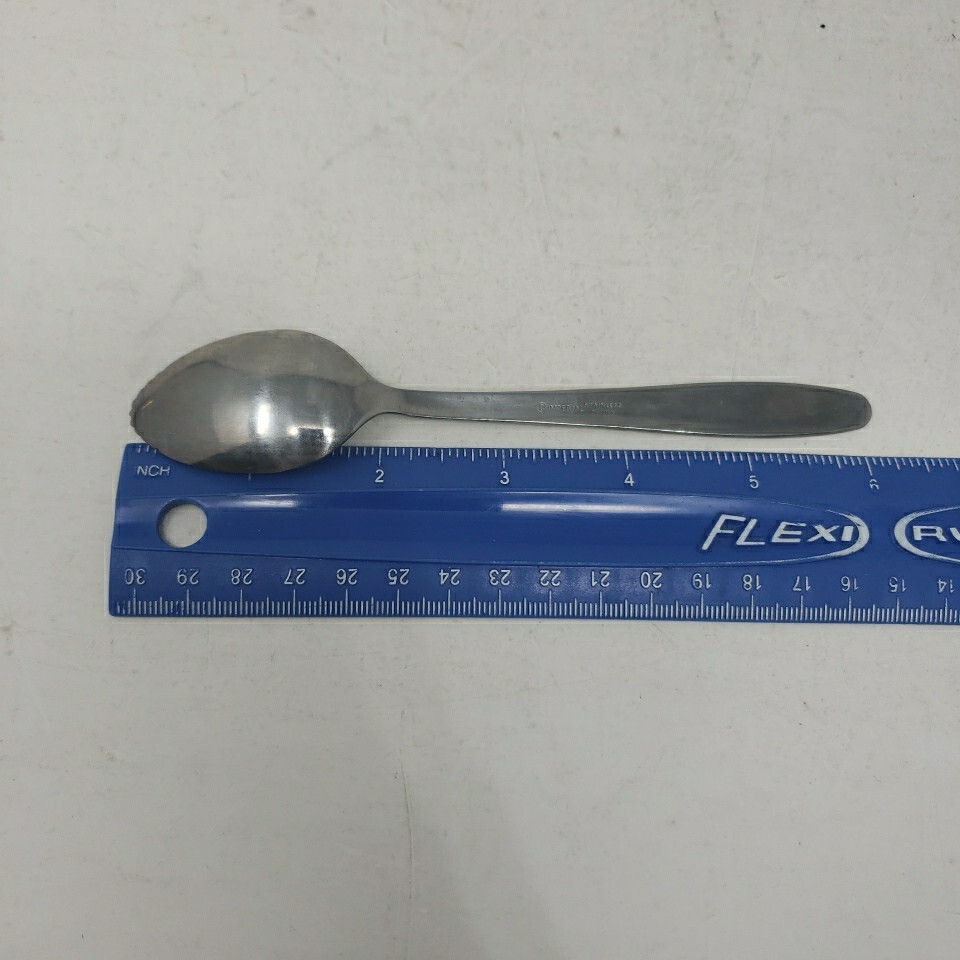 Stainless Flatware Imperial China Spoon Teaspoon Basic Serrated 6in Replacement