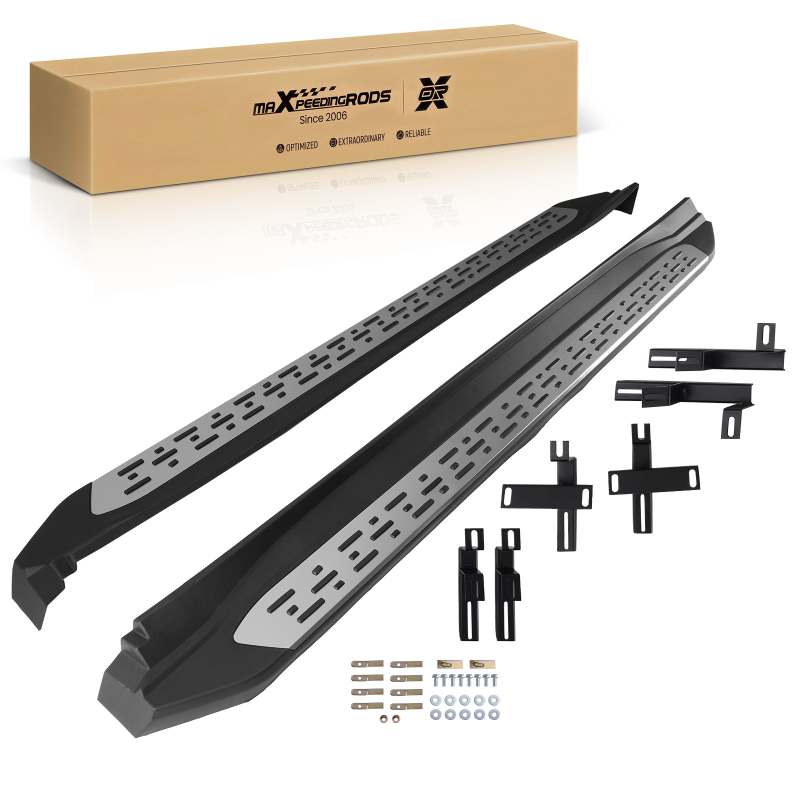 Running Board Side Steps Bar for Toyota Highlander 2014-2019 Aluminum Alloy