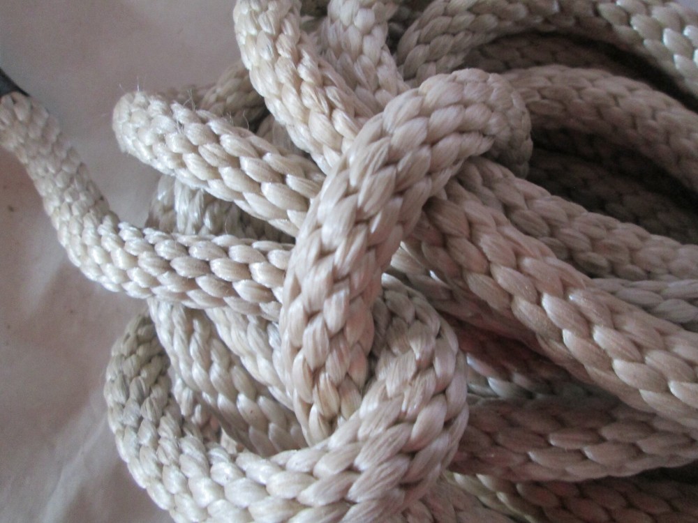 90' Double Braided ? 1/2" Rope - VGC