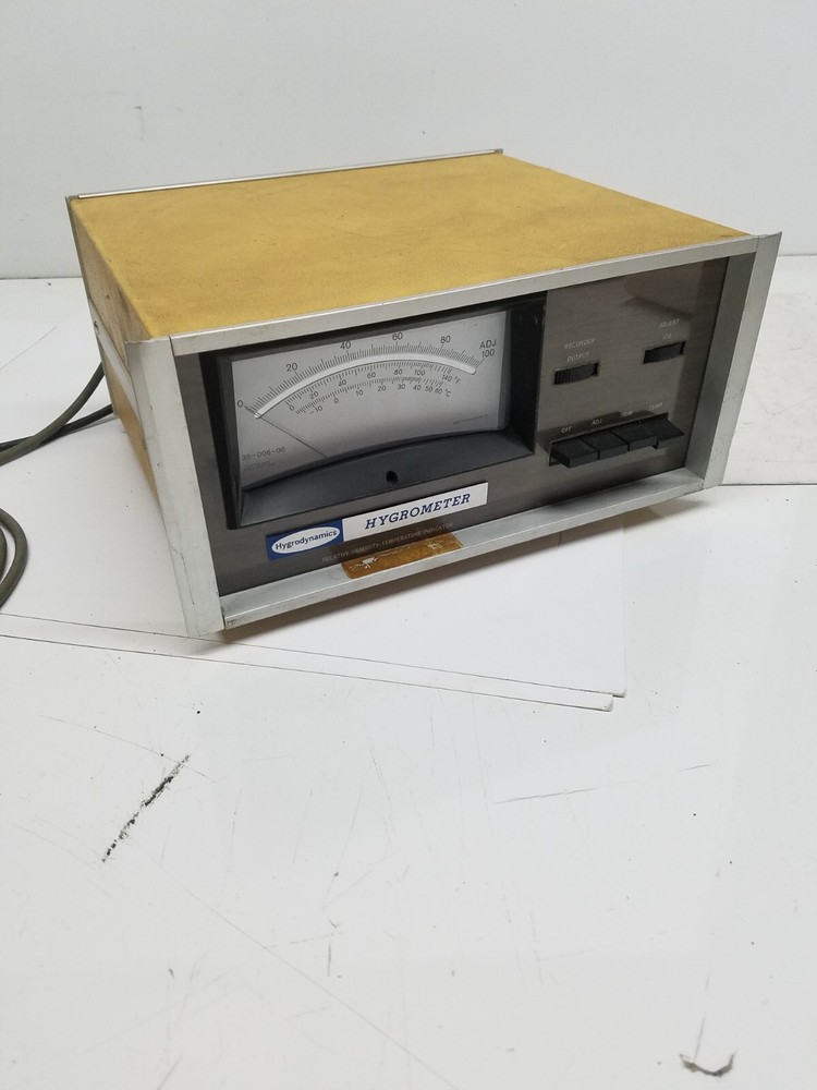 Hygrodynamics 15-3050 Hygrometer Temperature & Humidity Indicator w/ Probe