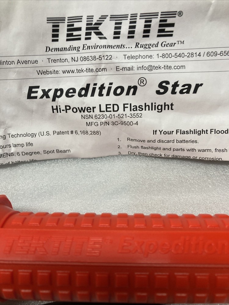 Tektite Expedition Star LED Flashlight