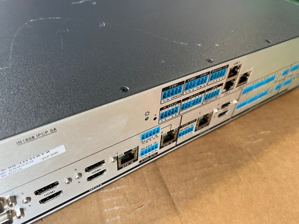 Extron IN 1608 ICPC SA Scaling Presentation Switcher with Control processor