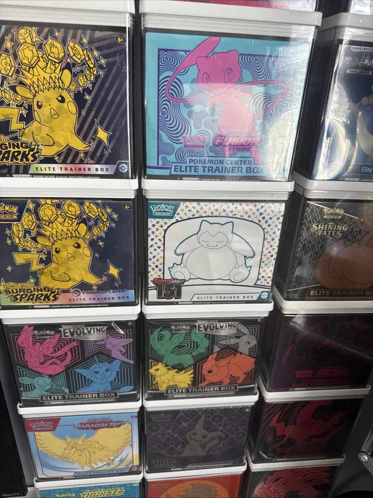 Pokemon ETB Protector Case Elite Trainer Box Display (case Only) Read