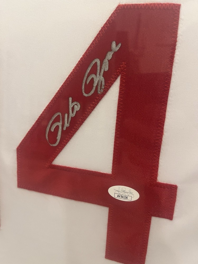 Pete Rose Framed Autographed Cincinnati Reds Jersey