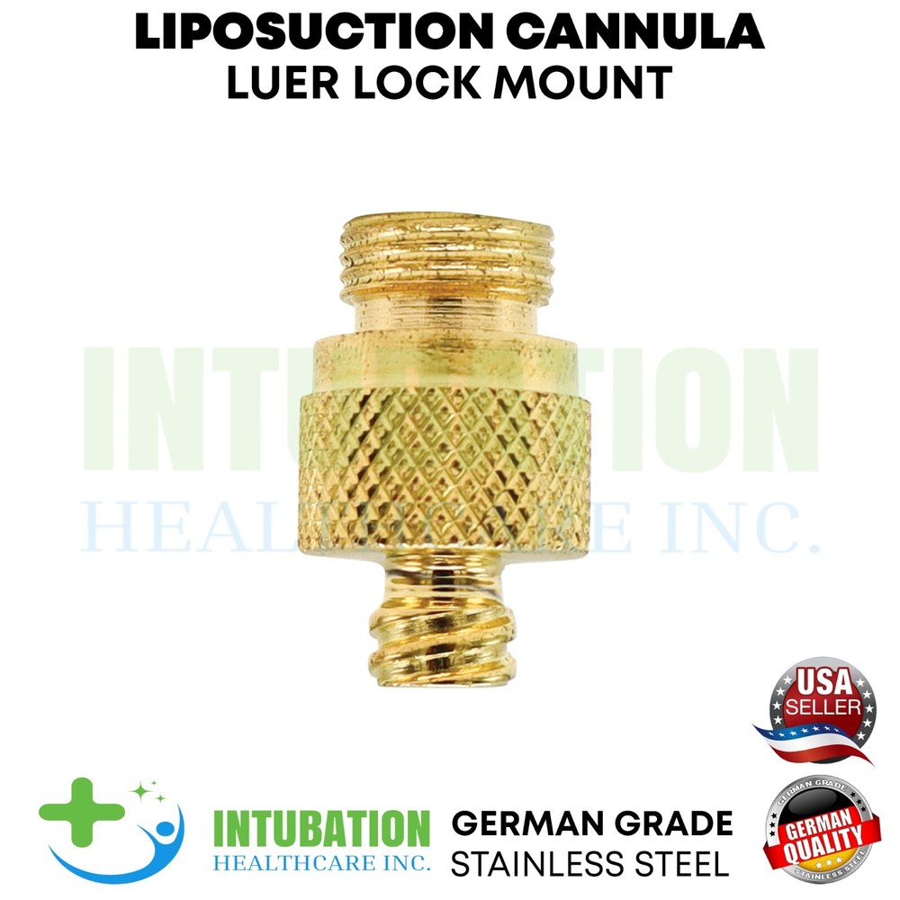 Liposuction Luer Lock Mount/Adapter Overall Length 2.5cm