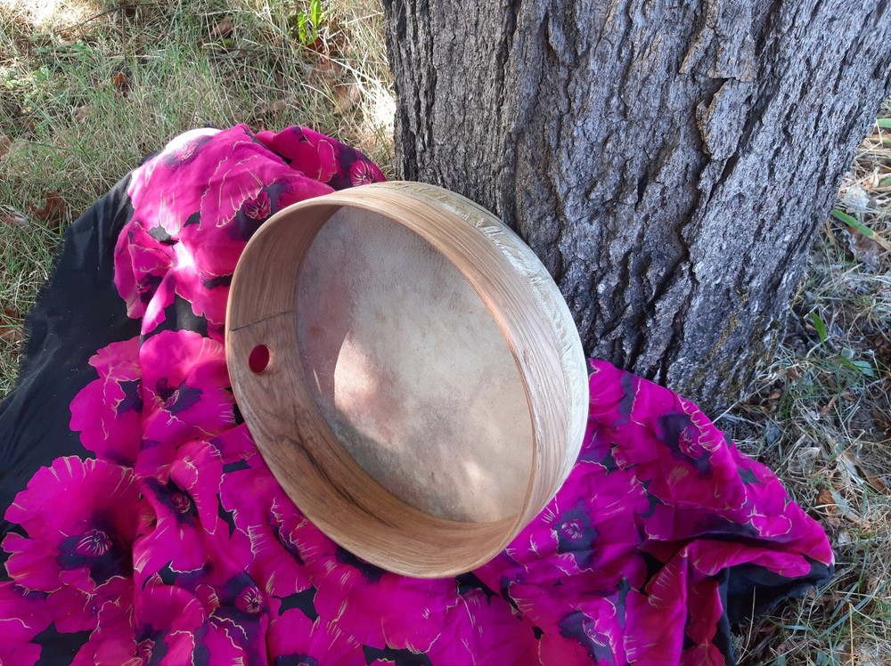 Middle Eastern Style Eucalyptus Frame Drum (Tar, Bendir, Duf) - Made by Alfredo