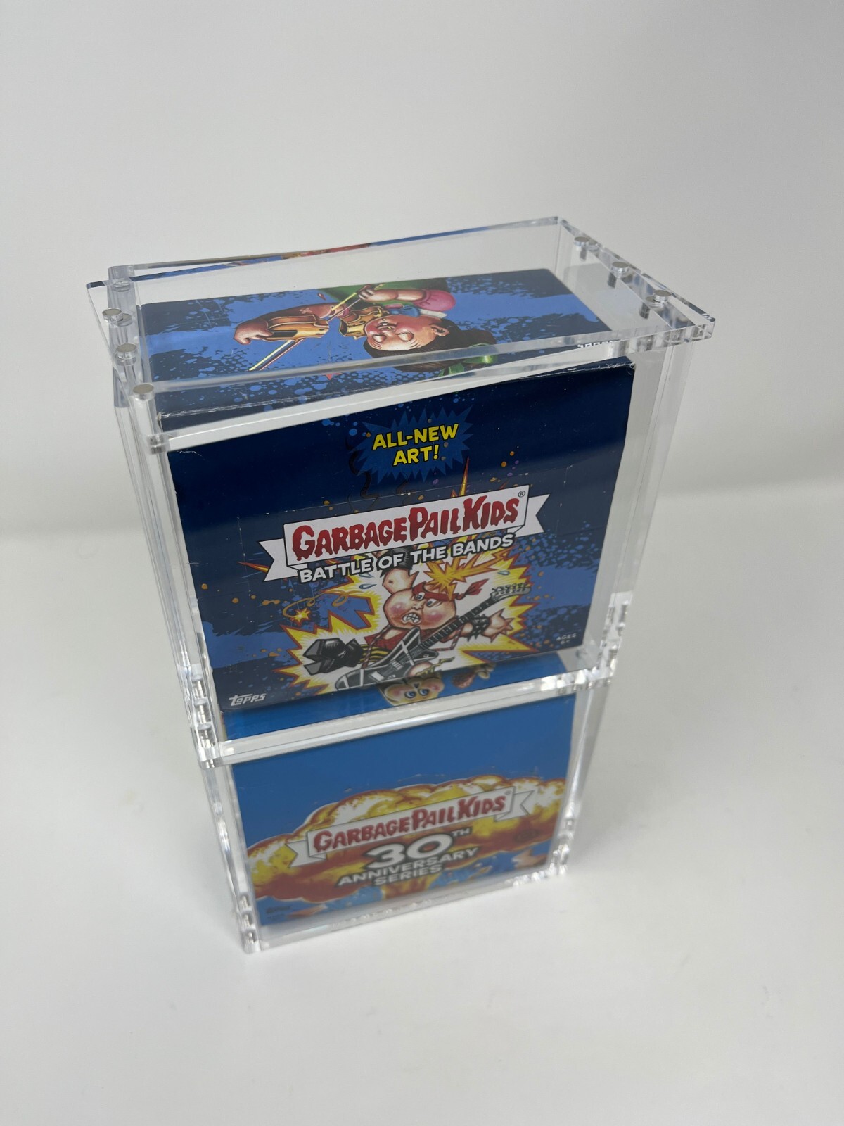 Acrylic Display Case Magnetic Lid FITS 2025 Topps Chrome VeeFriends Sapphire Box