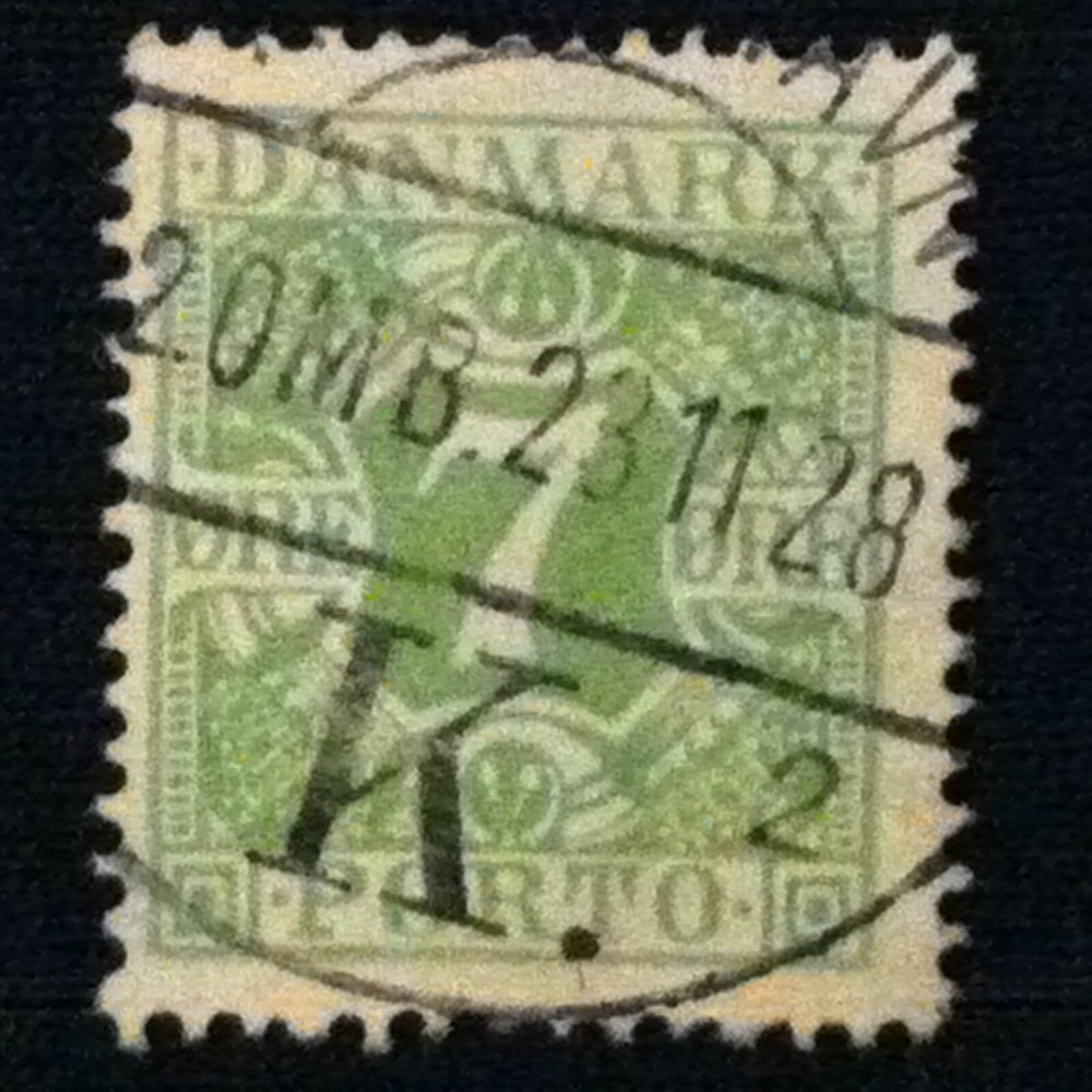 Denmark  SC #J13  Used  1927