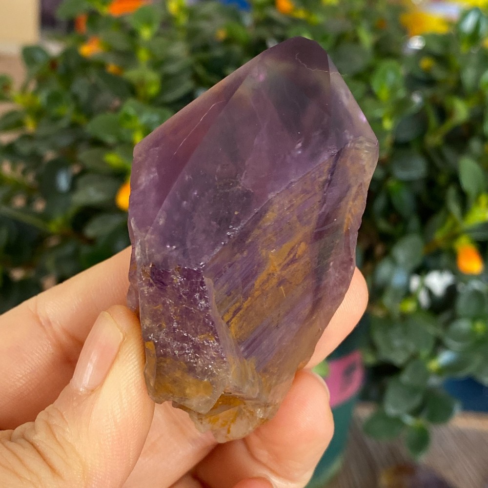 100g Natural Amethyst geode quartz clustercrystal specimen Healing