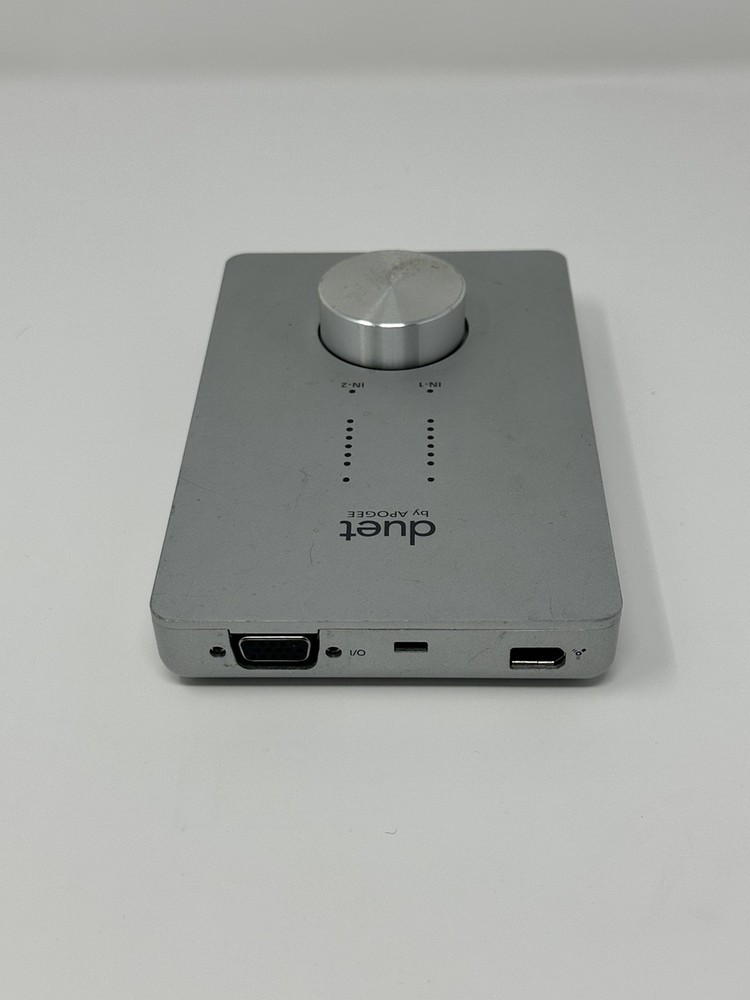 Apogee Duet FireWire Audio Interface w/ Breakout Cable & FW Cable Tested