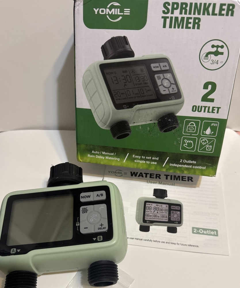 Yomil Sprinkler Timer