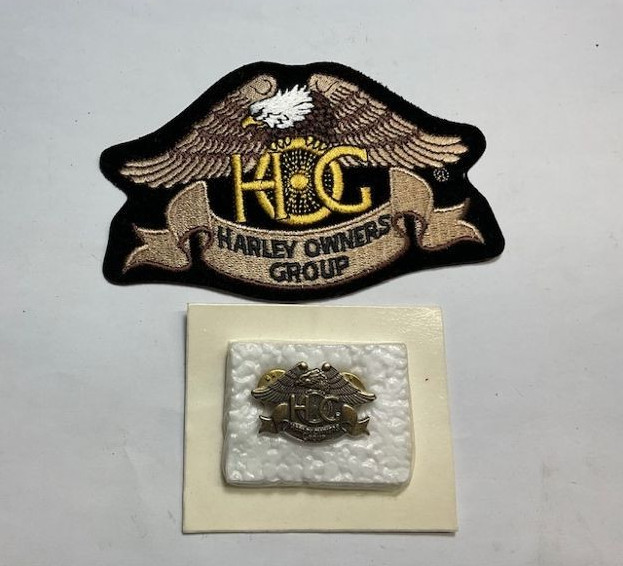 Harley Davidson Harley Owners Group HOG Patch New With Pin