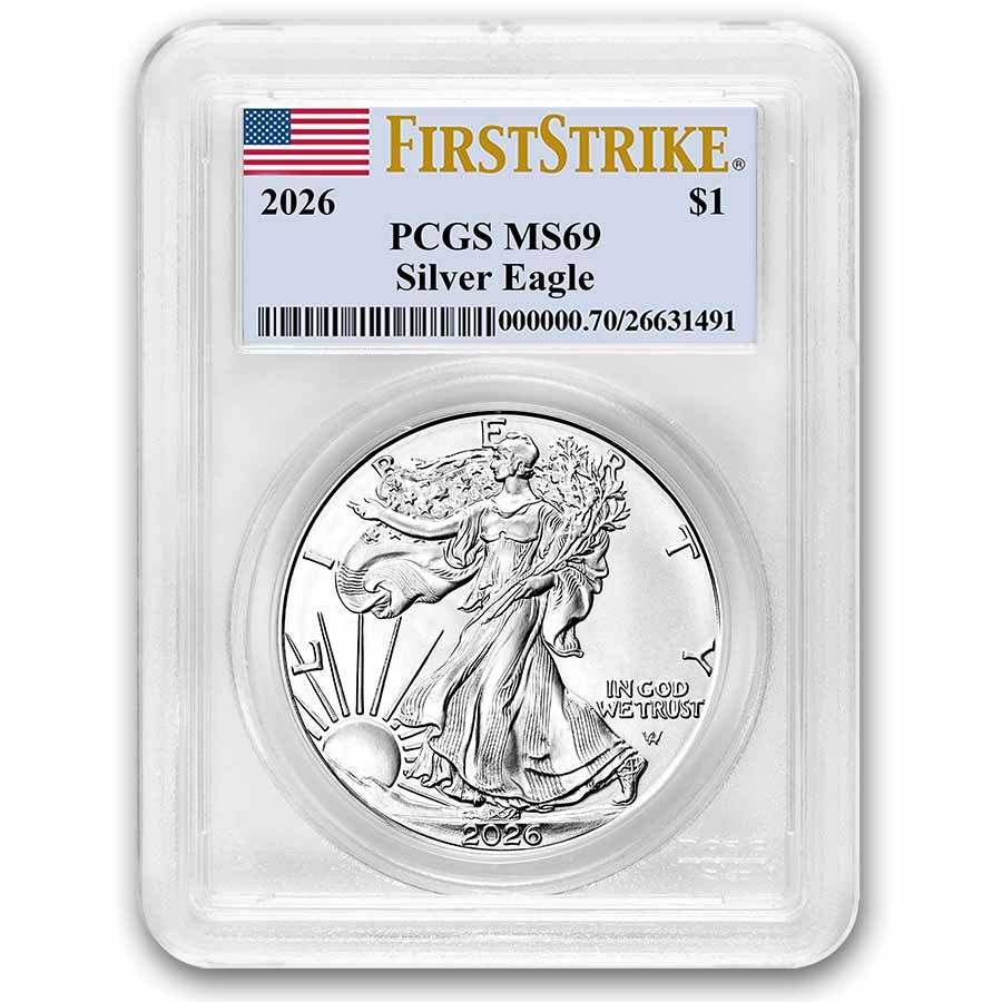 2026 American Silver Eagle MS-69 PCGS (FirstStrike®)